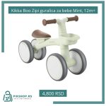 Kikka Boo Zipi guralica za bebe Mint, 12m+