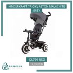 KINDERKRAFT TRICIKL ASTON MALACHITE GREY