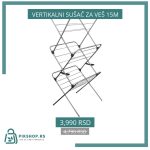 VERTIKALNI SUŠAČ ZA VEŠ 15M