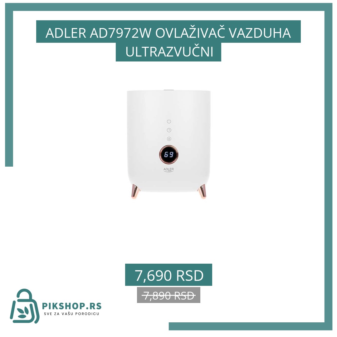 Social Image - Product #40312 ADLER AD7972W OVLAŽIVAČ VAZDUHA ULTRAZVUČNI - Слика 1