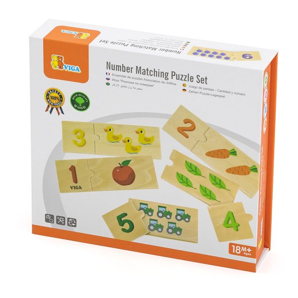 Viga puzzle - učimo brojanje