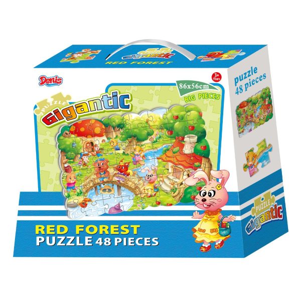 Slagalica Crvena šuma  48 kom