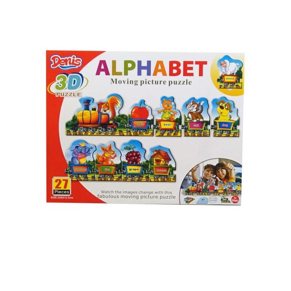 3D slagalica Abeceda