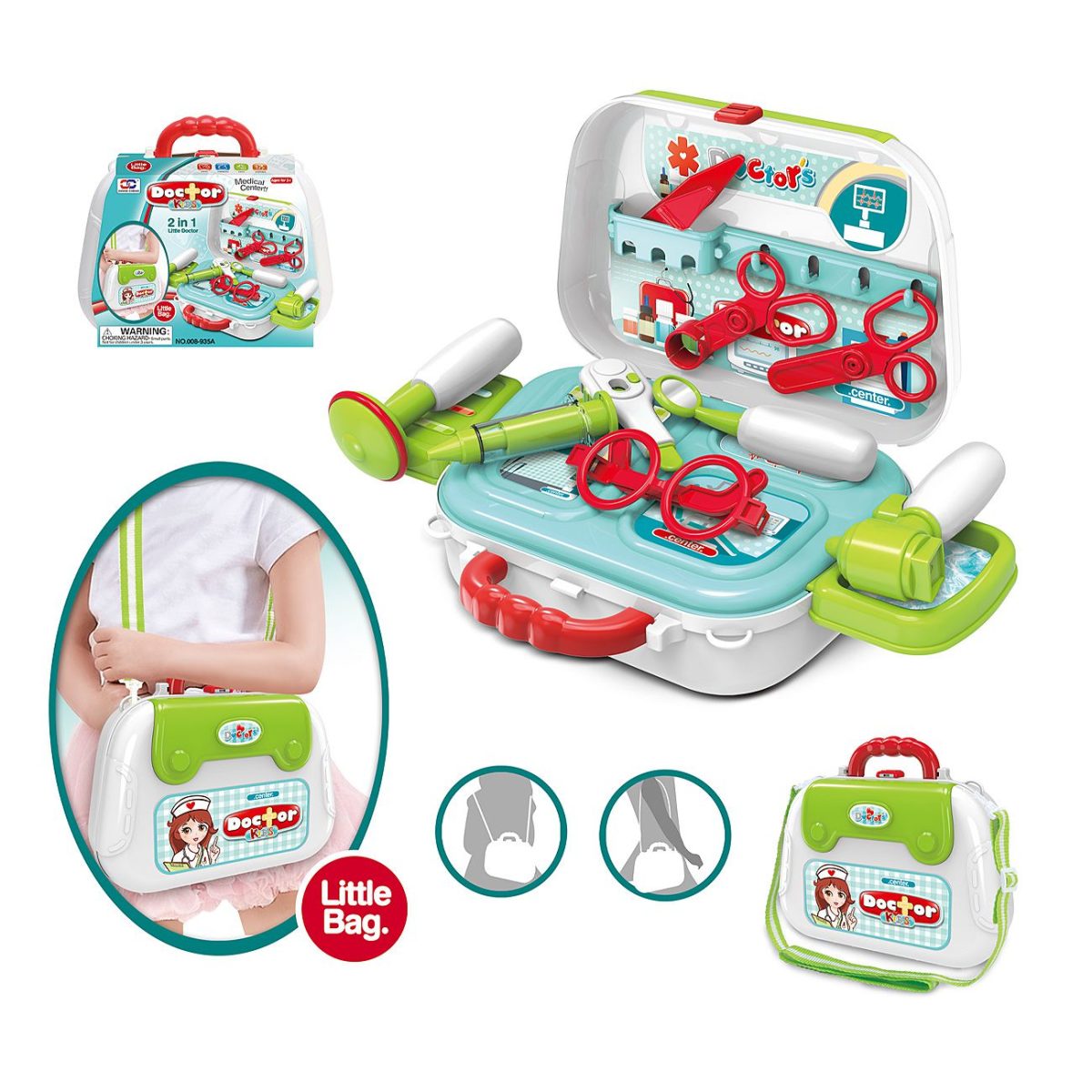 29-102000-1 Doktor set u torbi Little Doctor 2u1 - Слика 1