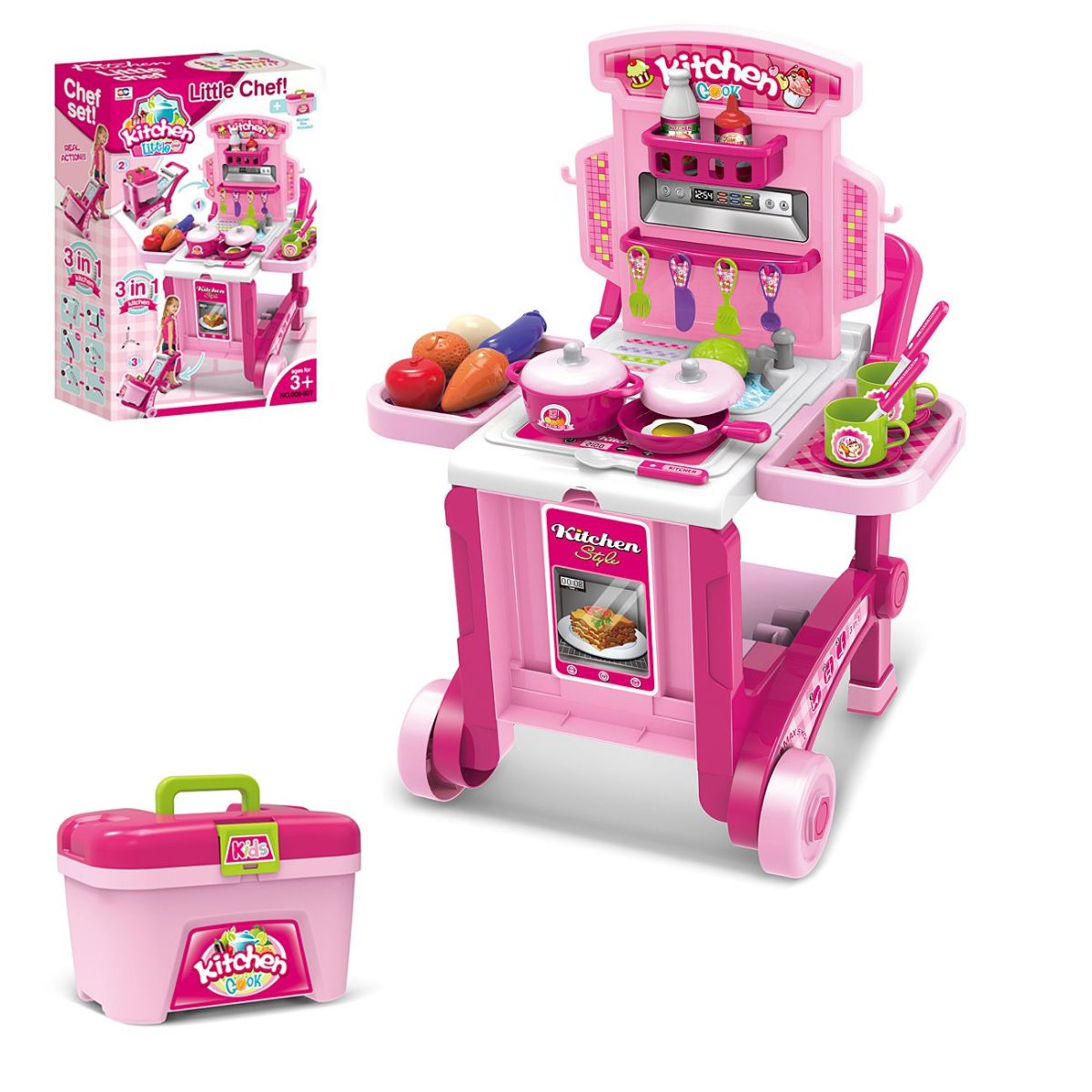 29-194000-1 Kuhinja na kolicima 3u1 - Слика 1