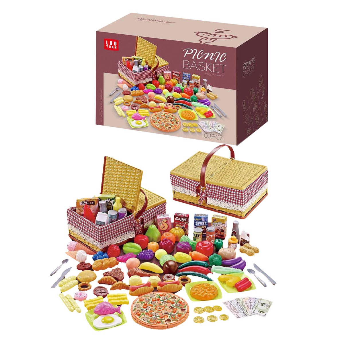 29-261000-1 Korpa za piknik, set za decu od 103 dela - Слика 1