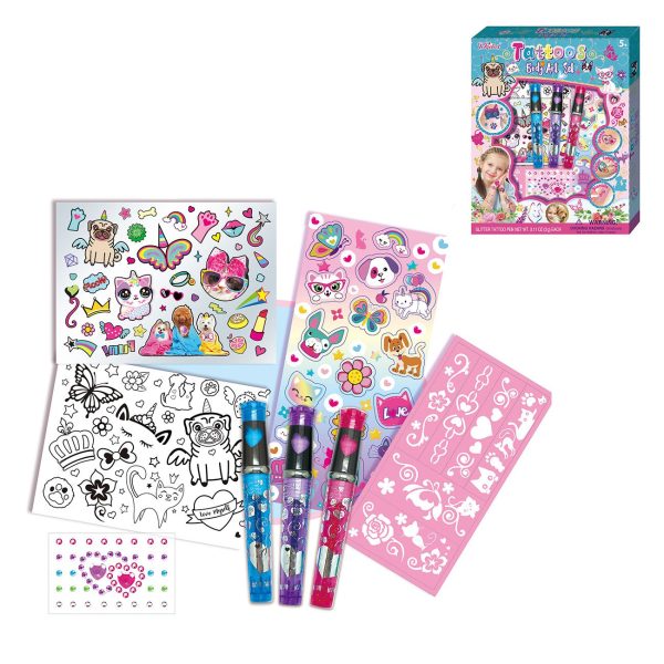 Dečiji set za manikir, Tattoo DIY set