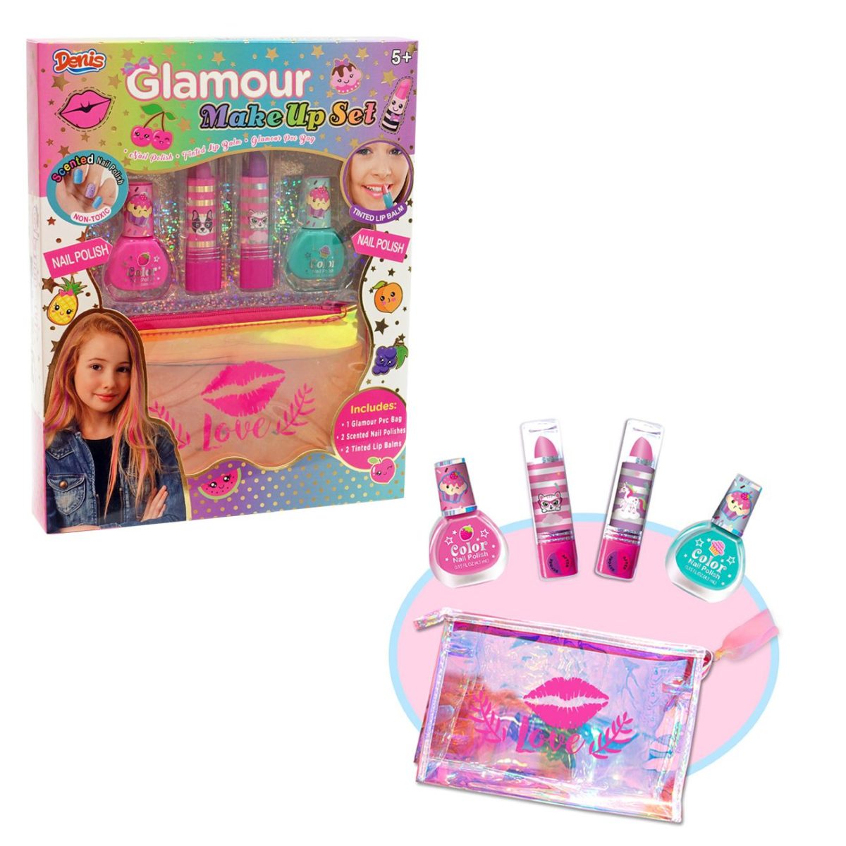 29-447000-1 Kozmetički set za šminkanje Glamour 5 komada/pakovanje - Слика 1