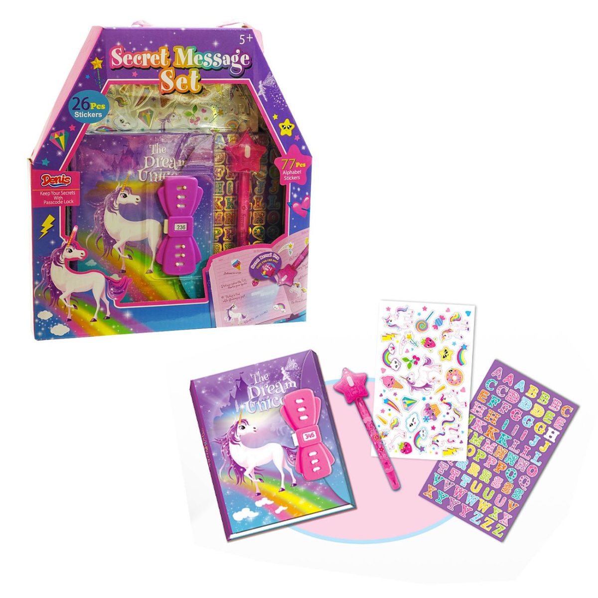 29-450000-1 Tajni dnevnik Jednoroga iz snova 4 delova/ pakovanje - Слика 1