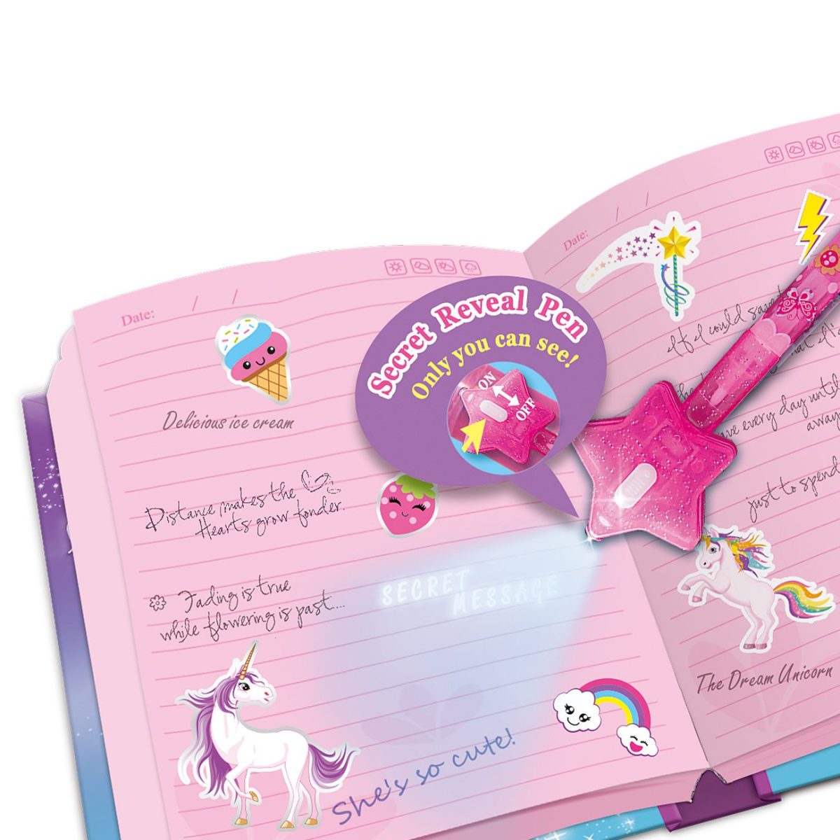 Tajni dnevnik Jednoroga iz snova 4 delova/ pakovanje - Слика 2