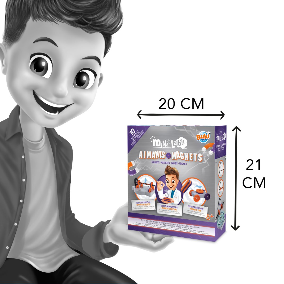 Mini lab magneta 106197 Buki - Слика 5