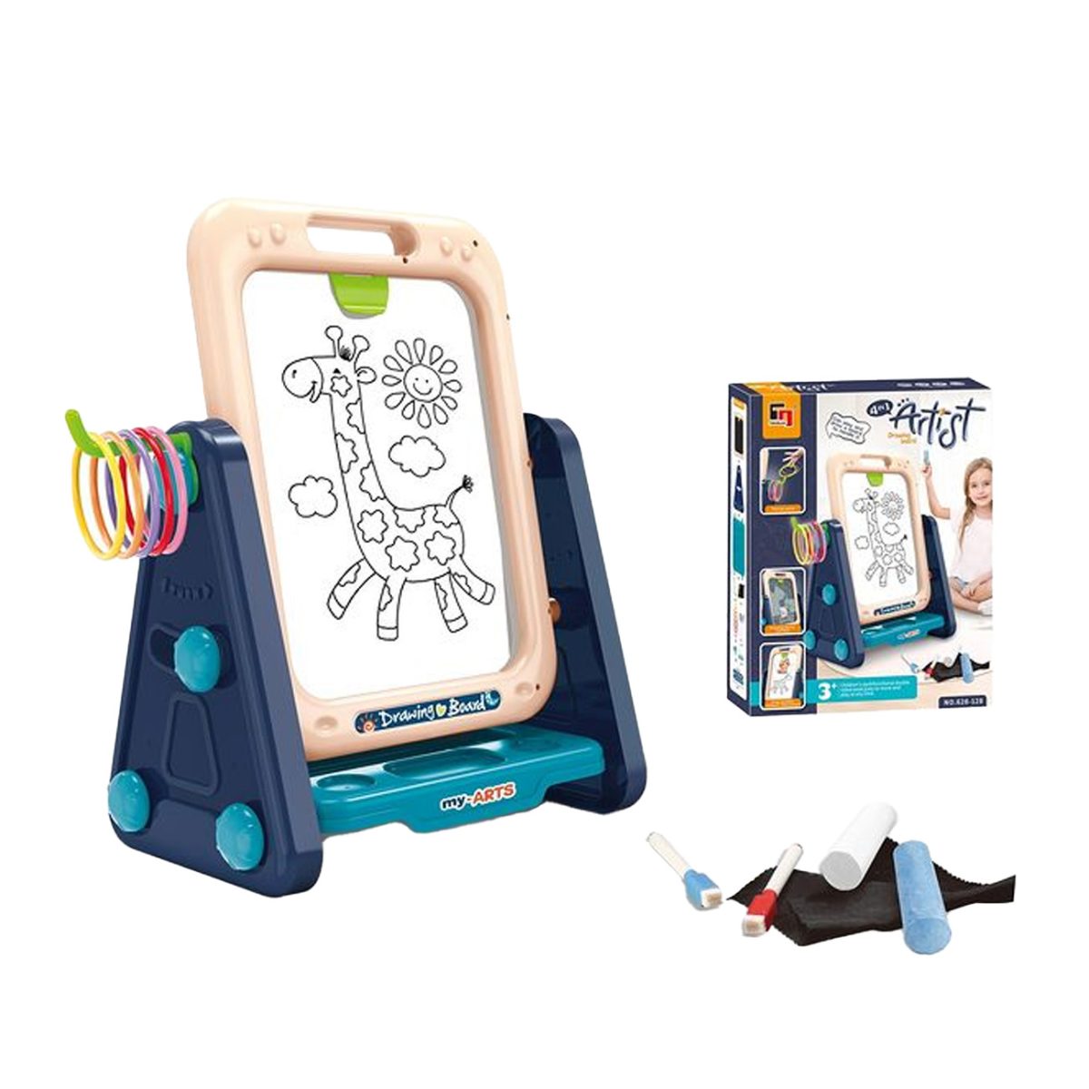 35-659000-1 Magnetna tabla za pisanje/crtanje, dvostrana - Слика 1