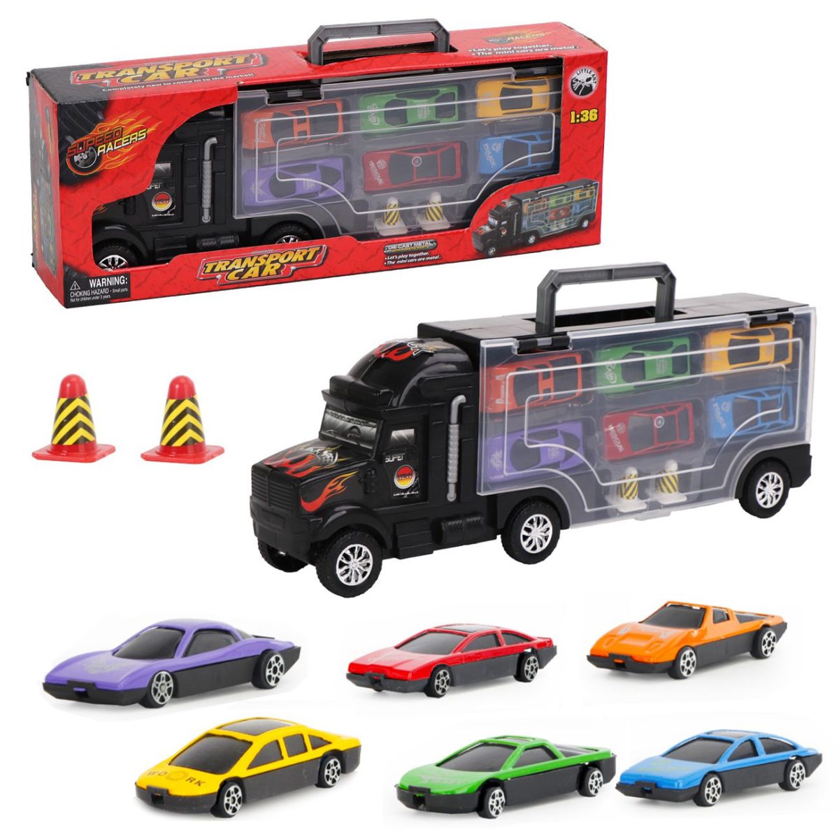 38-981000-1 ***Transporter set za vozila, 34 cm, 1:36 - Слика 1