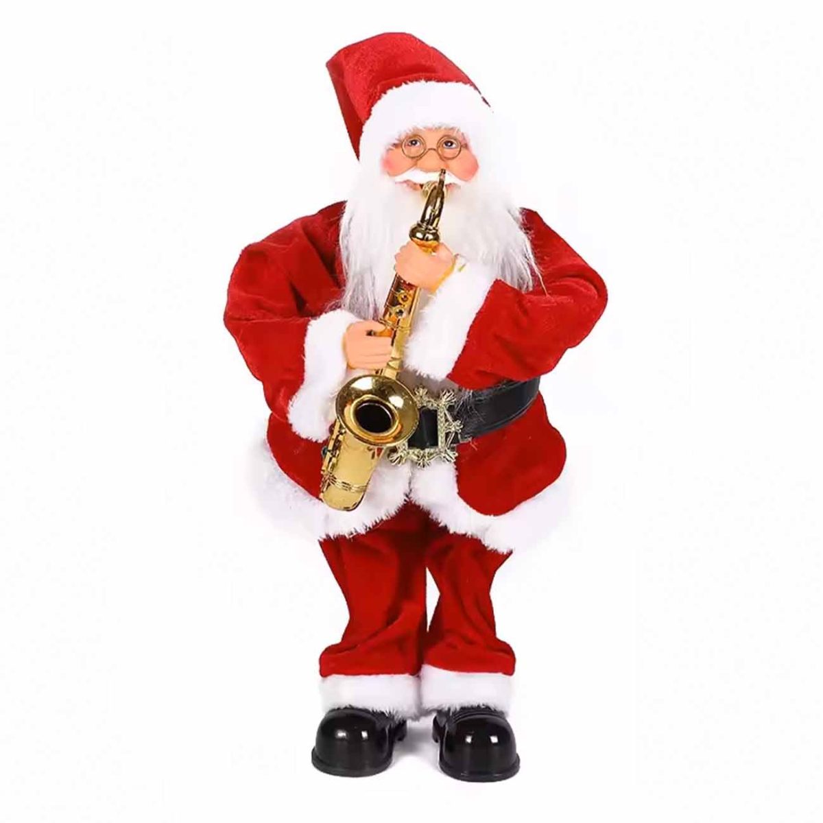 40-750000-1 Muzički Deda Mraz, 30 cm - Слика 1