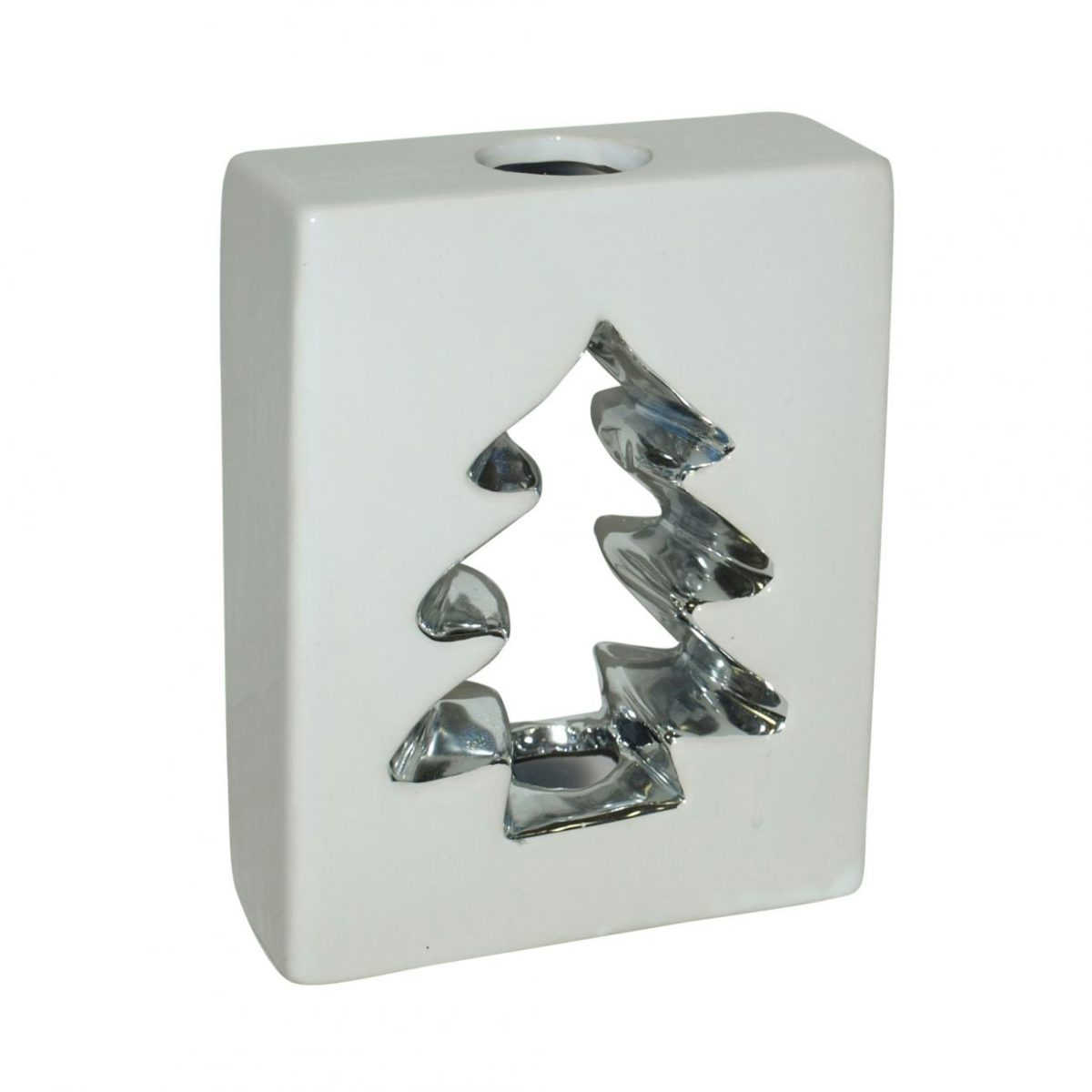 40-852000-1 ***Keramički svećnjak 15,2k11,8k4,7 cm - Слика 1