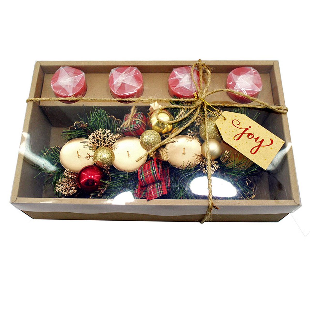 ***Adventski štand sa svećama 35 cm - Слика 1