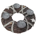 ***Adventski venac 30 cm prirodan