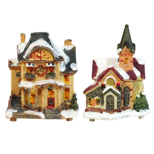 LED-božićna dekoracija Seoska kuća