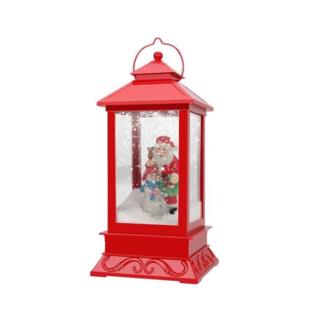 41-885000-1 Božićni stoni fenjer 41 cm, crveni - Слика 1