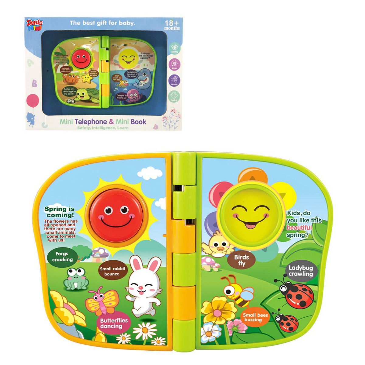 Knjiga i telefon za bebe - Слика 1