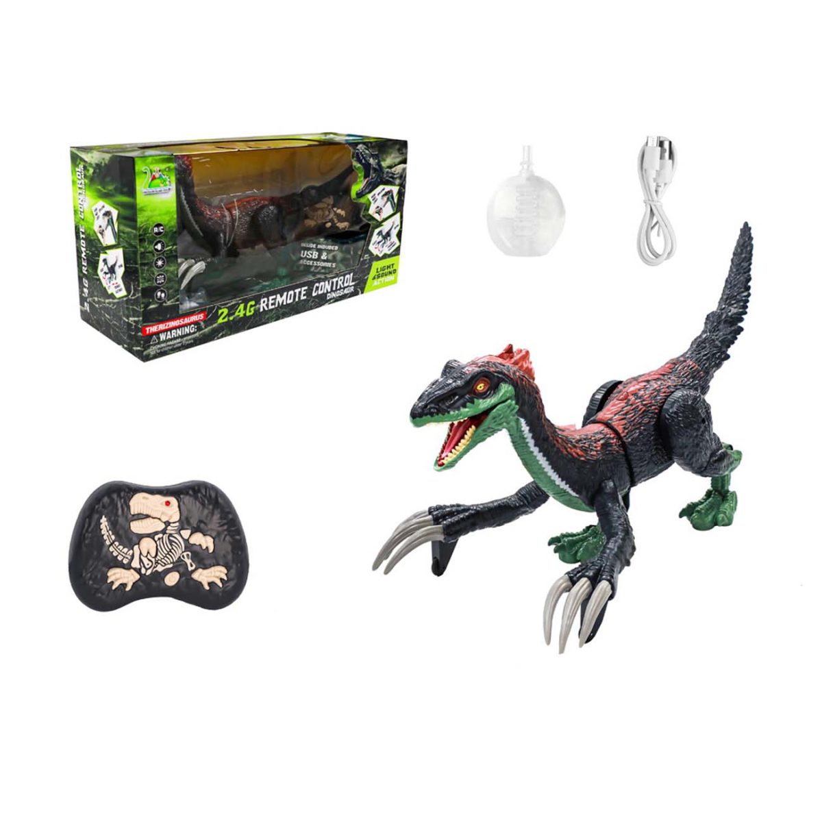 49-003000-1 Dinosaur robot Velociraptor na daljinsko upravljanje - Слика 1