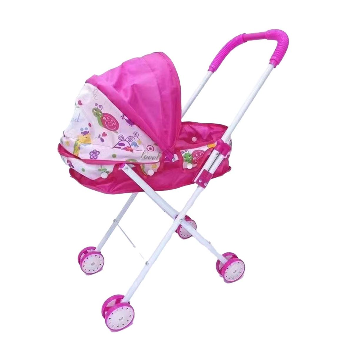 54-107000-1 Kolica za lutke, roza - Слика 1