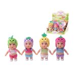 Ćelave bebe u obliku voća-prijatelji, 15 cm, 4vrsta