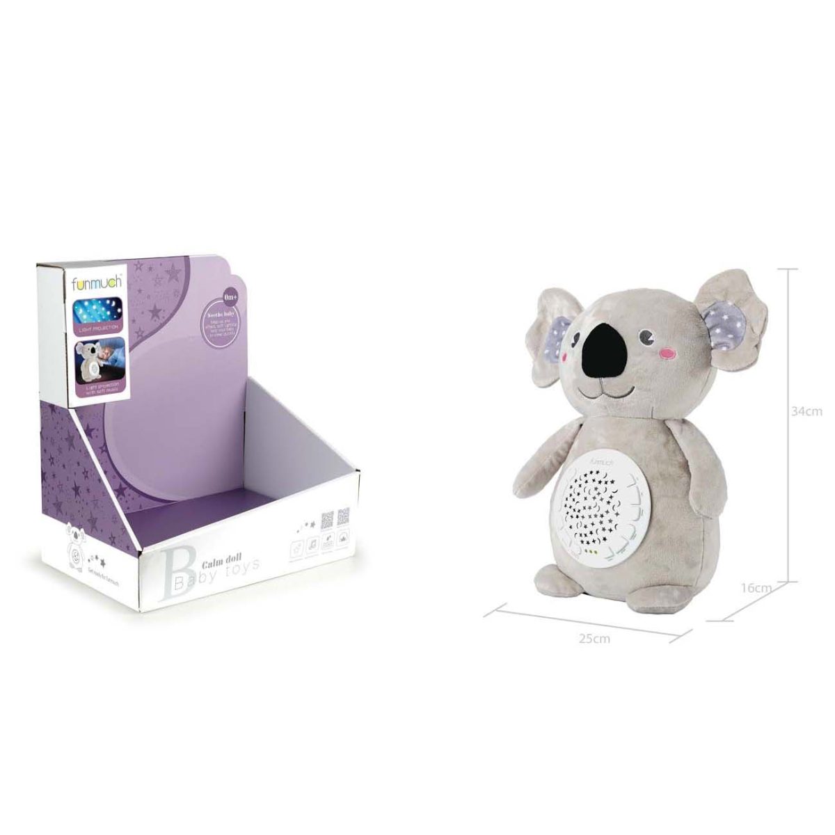 GDSTXYB@21CN.COM Star Pels Koala sa projektorom, na baterije - Слика 1