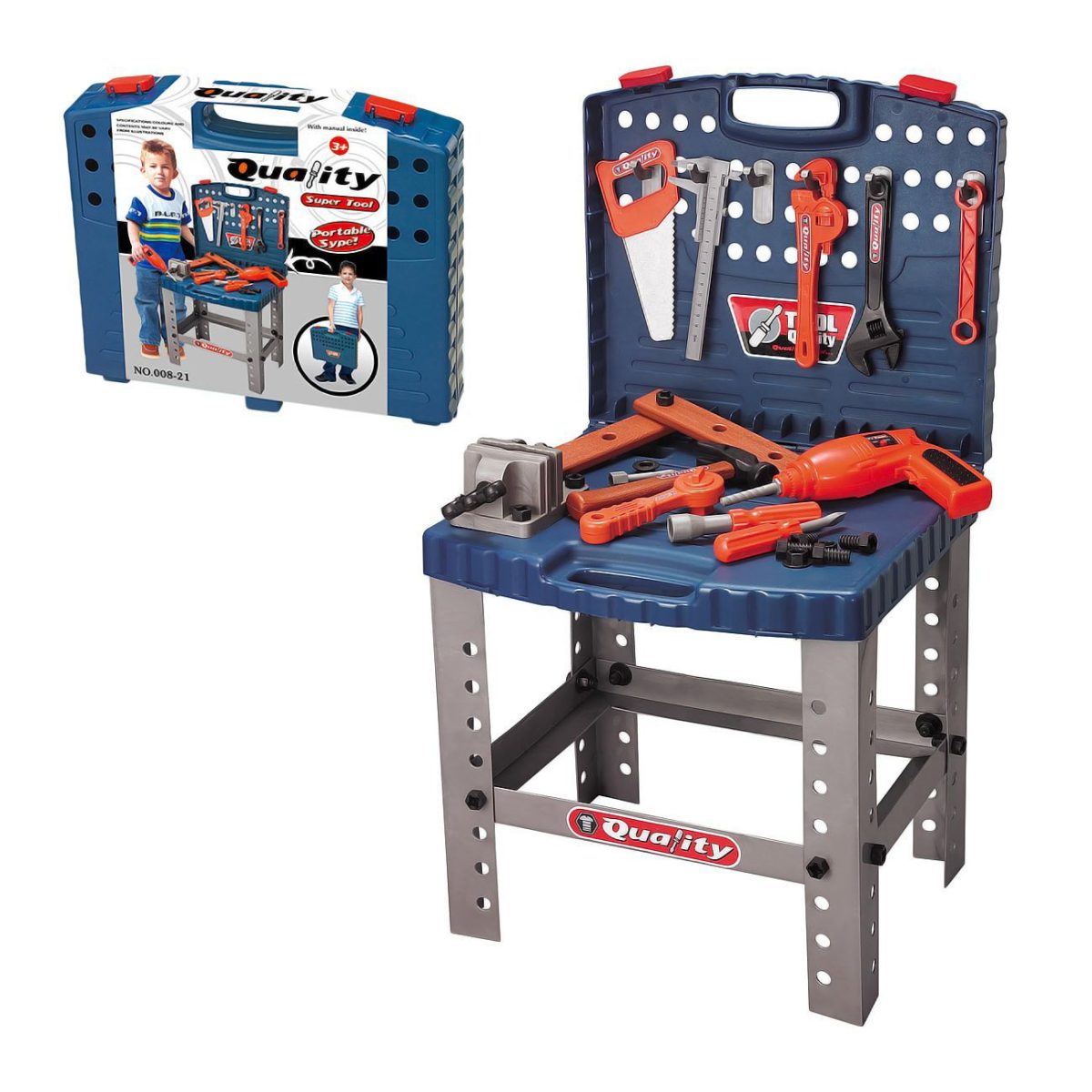 63-116000-1 Dečiji set alata 2u1 - Слика 1