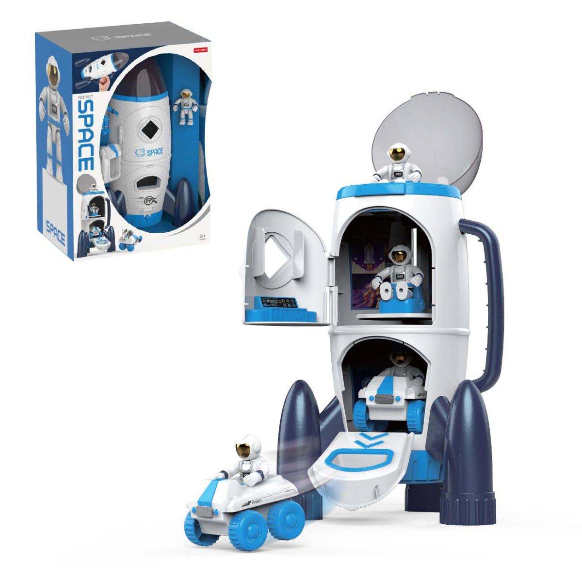 63-651000-1 Svemirska raketa set, figure, vozilo - Слика 1