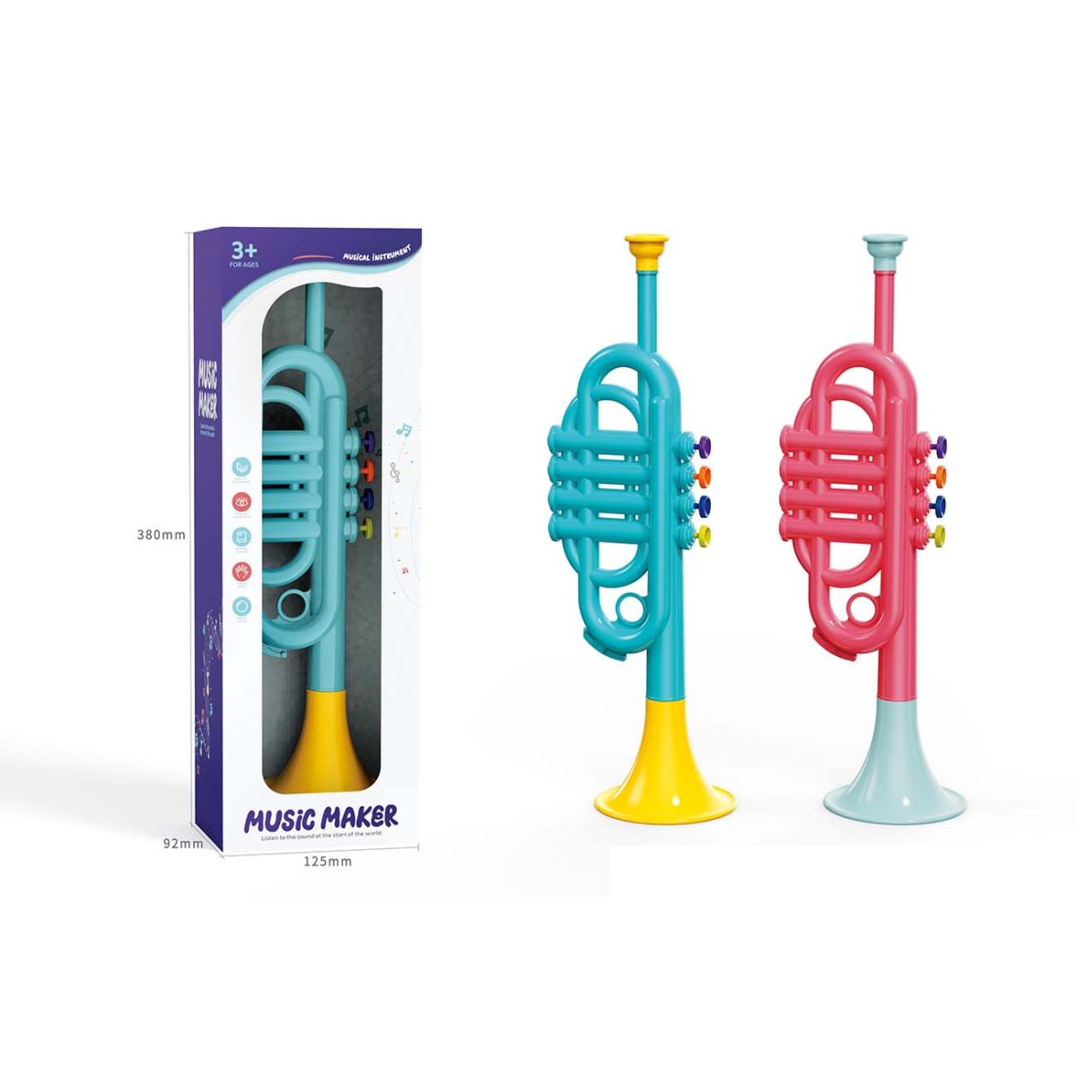 65-131000-1 Dečija igračka truba - Слика 1