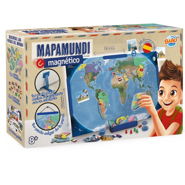 Magnetna mapa sveta 104612 Buki