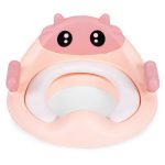 Adapter za WC šolju sa stepenicama i platformom za decu, roze, ECOTOYS - Слика 8
