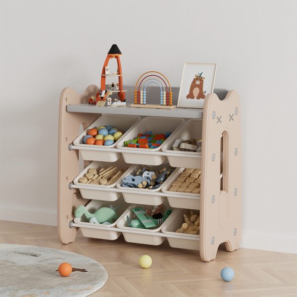 Sistem za odlaganje "Mačka" (svetlo braon boja)