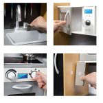 Dečija kuhinja sa zvukom i LED tablom za pisanje, metalni dodaci, MDF, 3+ godine, ECOTOYS - Слика 7