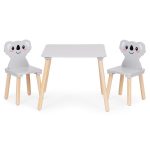 Dečiji set nameštaja Koala – sto + 2 stolice , ECOTOYS - Слика 4