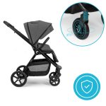 Kidnort Alskar kolica za bebe set 2u1 grey - Слика 4