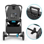 Kidnort Alskar kolica za bebe set 2u1 grey - Слика 8