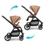 Kidnort Alskar kolica za bebe set 2u1 mocha mousse - Слика 3