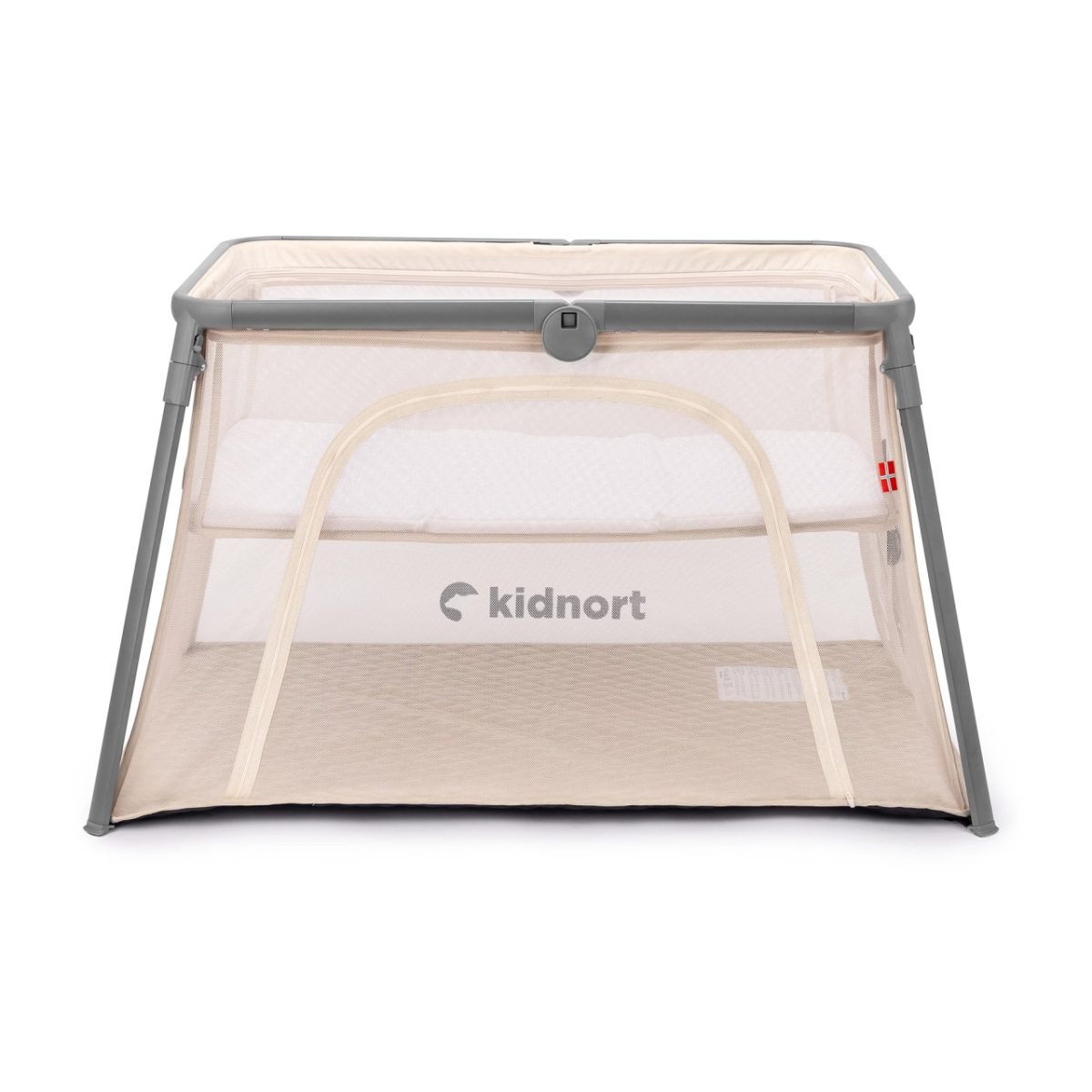 Kidnort Bleke 2u1 prenosivi krevetac beige - Слика 3
