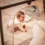 Kidnort Bleke 2u1 prenosivi krevetac beige - Слика 5