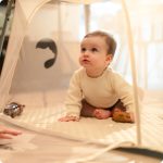 Kidnort Bleke 2u1 prenosivi krevetac beige - Слика 6