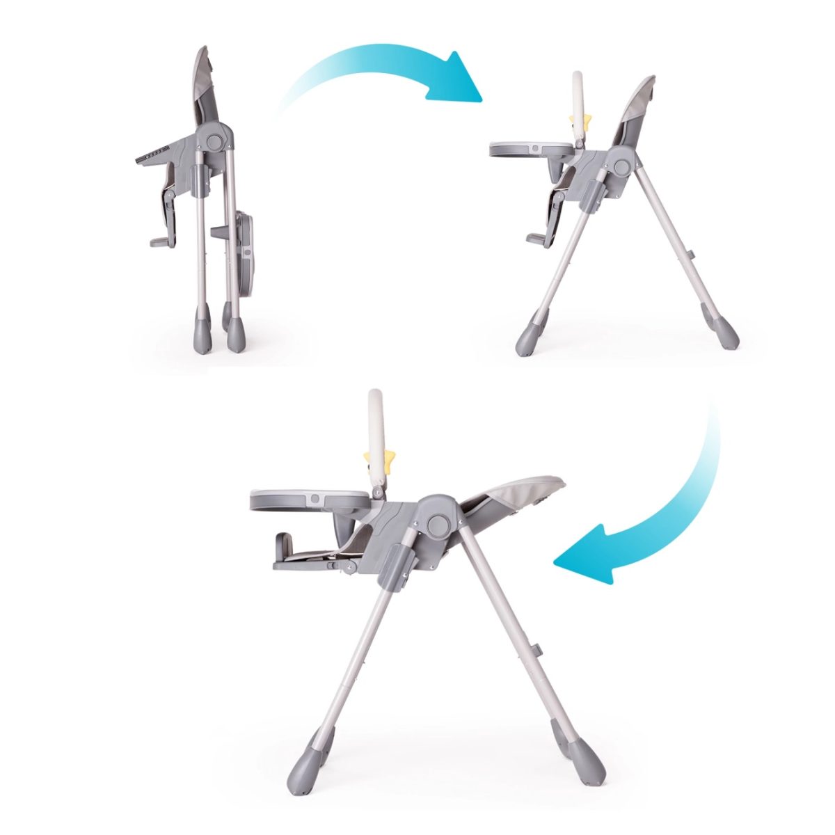 Kidnort Jordgubbe hranilica za bebe grey - Слика 4