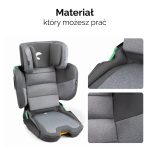 Kidnort Mane auto sedište i-size 100-150cm grey - Слика 4