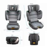 Kidnort Mane auto sedište i-size 100-150cm white - Слика 7