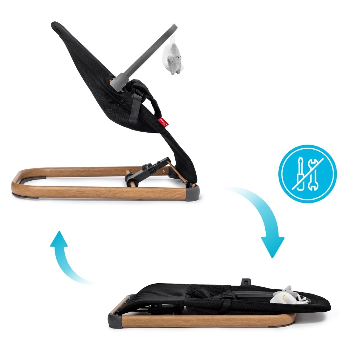 Kidnort Moln njihalica black - Слика 2