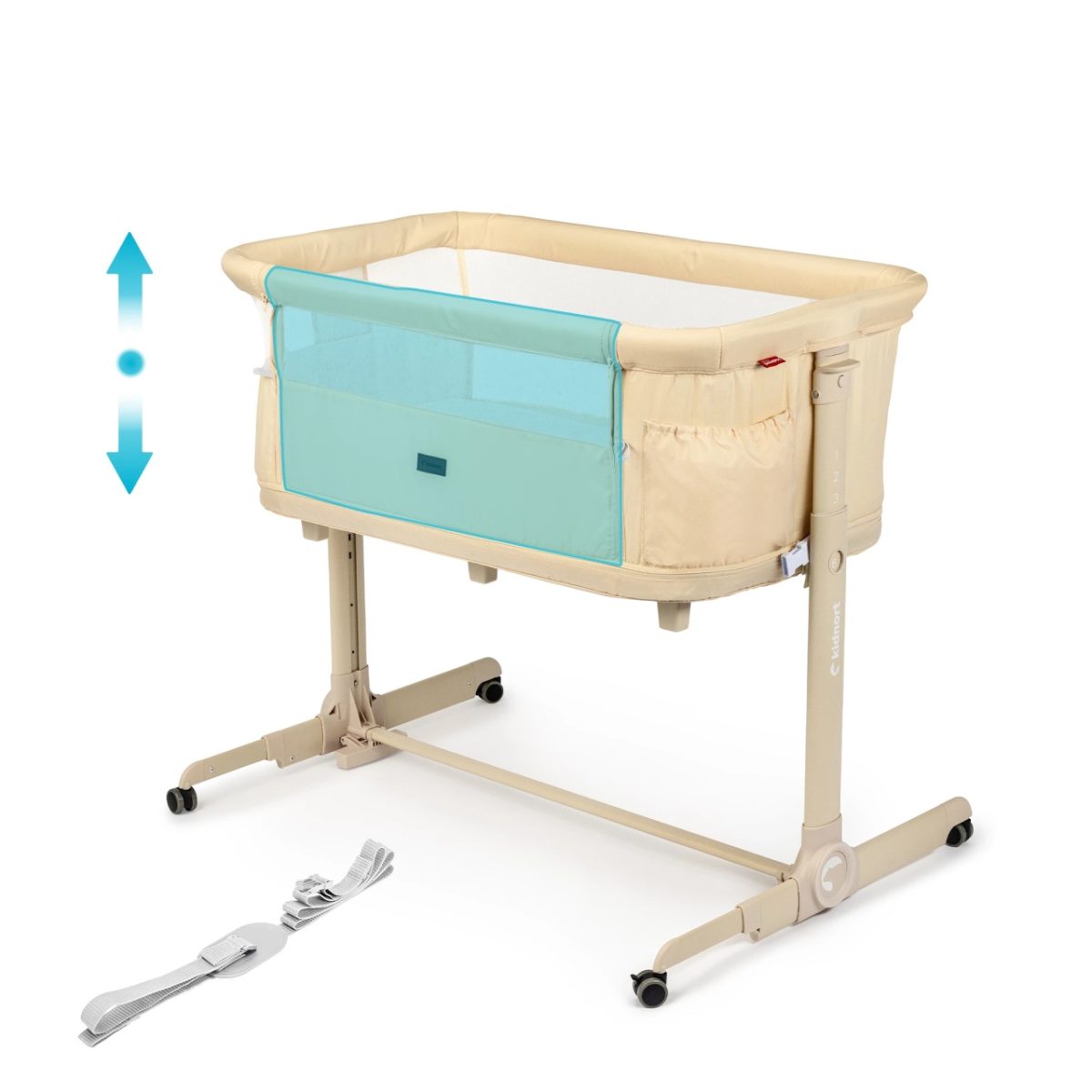 Kidnort Snackskal II kolevka/ prenosivi krevatac beige - Слика 3