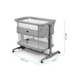 Kidnort Snackskal II kolevka/ prenosivi krevatac beige - Слика 9