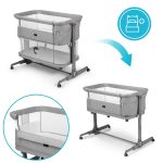 Kidnort Snackskal II kolevka/ prenosivi krevatac grey - Слика 2