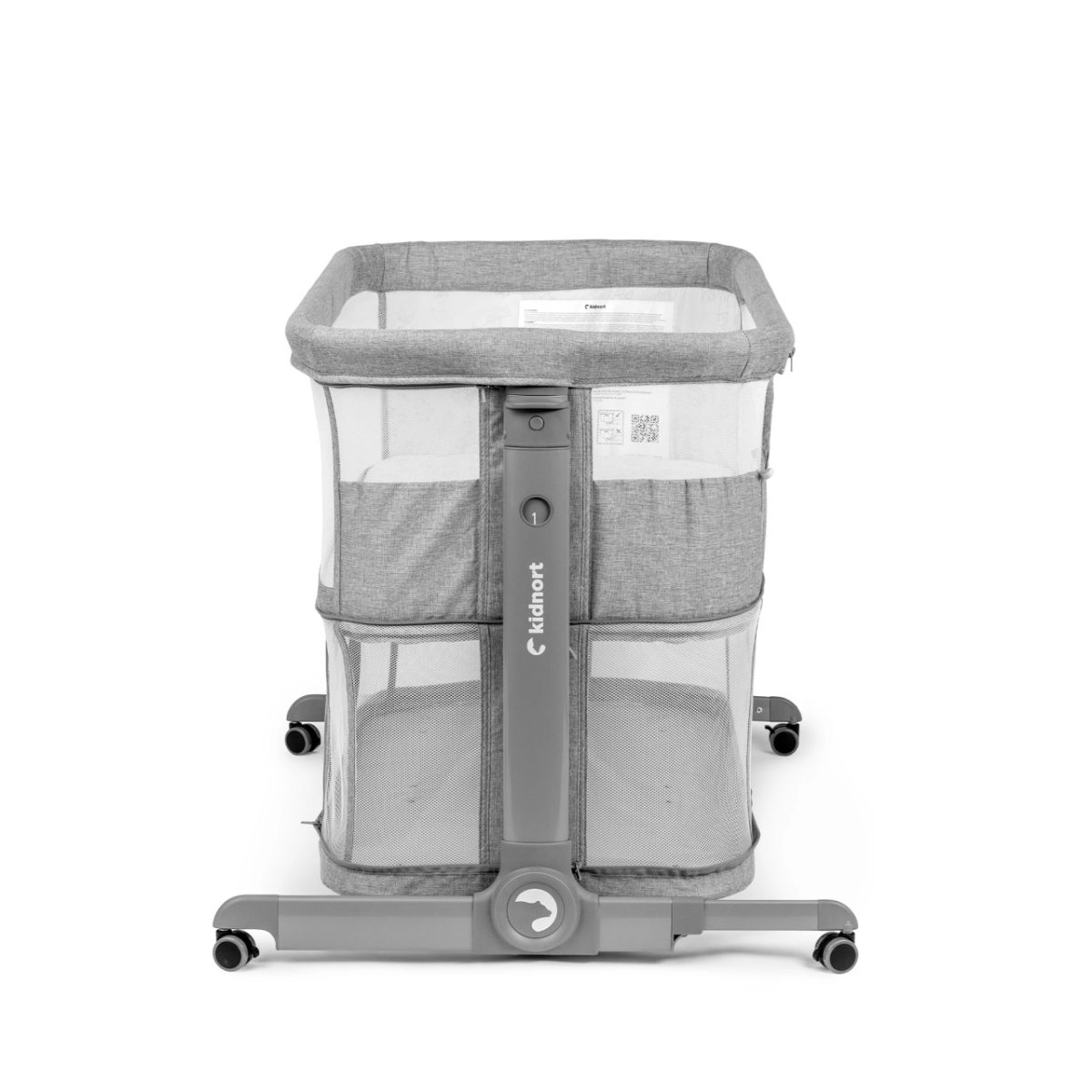 Kidnort Snackskal II kolevka/ prenosivi krevatac grey - Слика 3